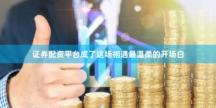 证券配资平台成了这场相遇最温柔的开场白
